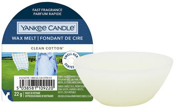 Yankee Candle Clean Cotton New Wax Melt 22g