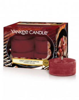 Yankee Candle Crisp Campfire Apples Tea Lights 12x9,8g