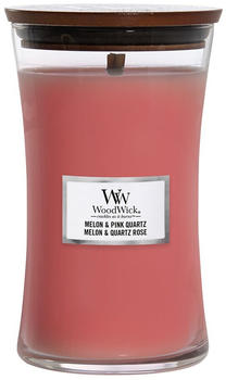 WoodWick Melon & Pink Quartz Large Hourglass 610g