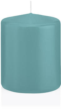 Wiedemann Kerzen Stumpen Ø80x100mm 6 Stück türkis