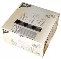 100 Teelichte &Oslash; 38 mm &middot; 23 mm weiss &middot; mit langer Brenndauer 8 h (82674)