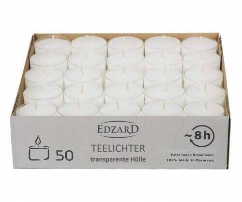 Edzard Nightlights Teelichtkerzen 50-Stk. (7840)