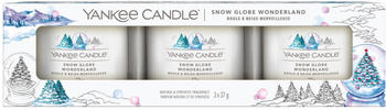 Yankee Candle 3x Votivkerze im Glas Snow Globe Wonderland (1721621E)