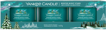 Yankee Candle 3x Votivkerze im Glas Winter Night Stars