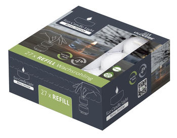 Villa Verde Teelichte ECL refill im Kartonweiß 27-Stk. (50324)