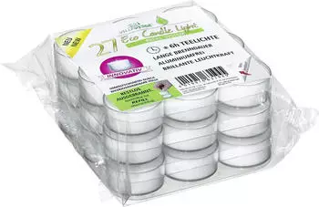 Villa Verde Eco Candle Light Refill System 27-Stk wei&szlig; (63194)