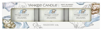 Yankee Candle Soft Blanket Candle Votive Set 3x37g