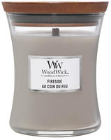 Woodwick Fireside Au Coin Du Feu Duftkerze mit Holzdocht 85 g, Grundpreis: &euro;