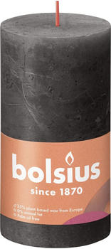 Bolsius Rustic Shine 130/68mm stürmisches grau
