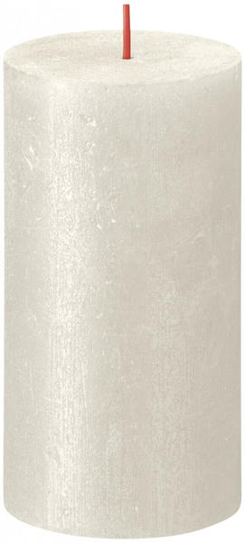 Bolsius Rustik Shimmer 130/68mm elfenbein