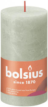 Bolsius Rustic Shine 130/68mm nebliges grün