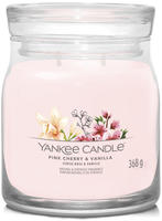 Yankee Candle Pink Cherry & Vanilla Duftkerze Signature 368 g, Grundpreis: &euro;
