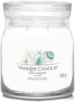 Yankee Candle Baby Powder Signatur Kerze Medium 368 g 1,185 kg