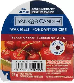 Yankee Candle Black Cherry 22g