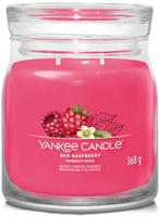 Aromatic candle Signature glass medium Red Raspberry 368 g 1,115 kg