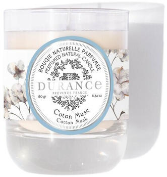 Durance Scented Candle Cotton Musc