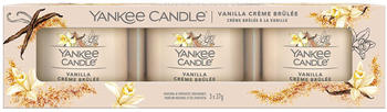 Yankee Candle Vanilla Crème Brulee 3x37g