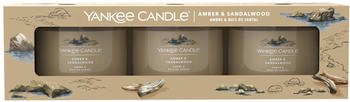 Yankee Candle Amber & Sandalwood 3x37g