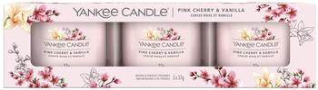 Yankee Candle Pink Cherry & Vanilla 3x37g