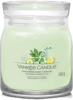 Yankee Candle Cucumber Mint Cooler Duftkerze Signature 368 g, Grundpreis: &euro; 69,-