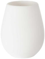 Duni Silikon Kerzenhalter Tropical Wei&szlig; 103x85 mm