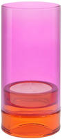 Windlicht 'Lys' pink