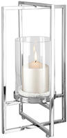 Fink Windlicht "NORMAN, Weihnachtsdeko" aus Edelstahl und Glas, 1-flammig