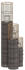 vidaXL Kerzenhalter Korbweide 50/76/110xm (364360)