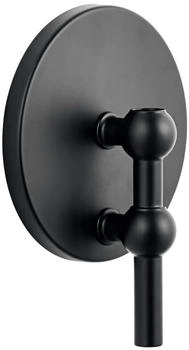 Stoff Nagel Kerzenhalter Wand 14,5cm schwarz