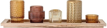 Bloomingville Teelichthalter Set, braun (6-tlg.)