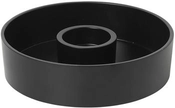 Broste Copenhagen Silke Kerzenständer, Ø 18 cm, schwarz