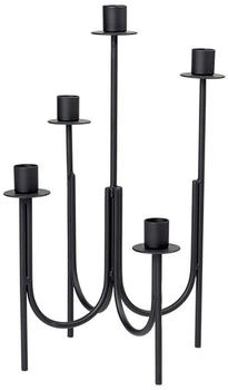 Broste Copenhagen Farri Kerzenständer, H 36 cm, schwarz