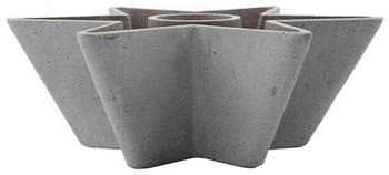 House Doctor Mold Star Kerzenhalter Grau