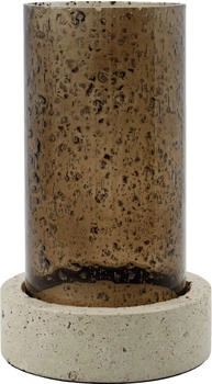 House Doctor Rivo Kerzenständer, Ø 13 x H 21,5 cm, braun
