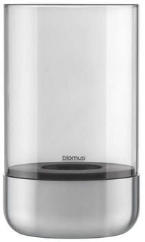 Blomus CALMA Laterne stainless steel matt glass smoke M 20cm