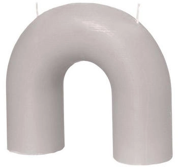Broste Copenhagen Bend Kerze 14,5 x 16,5cm Rainy day