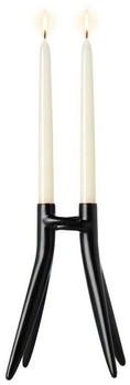 Kartell Abbracciaio Kerzenhalter, schwarz