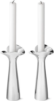Georg Jensen Bloom Botanica Kerzenständer, 2 Stk. - Edelstahl