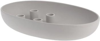 Storefactory GULLHOLMEN Kerzenhalter light grey / 33x22x6 cm