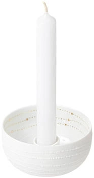 räder Kerzenschälchen Punktlinien / Ø 9,4 cm - Höhe: 5 cm