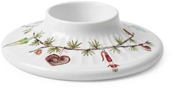Kähler Hammershøi Christmas Blockkerzenhalter Ø13cm Weiß