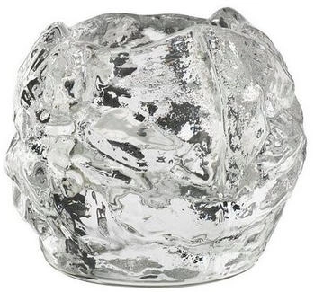 Kosta Boda Schneeball Votiv, Klein Klar