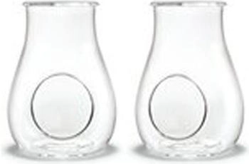 Holmegaard Design with light Laterne H 11 cm, klar (2er-Set)