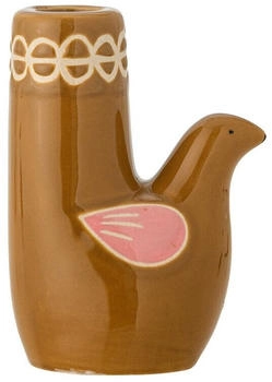Bloomingville Trudy Kerzenhalter, Braun, Steingut