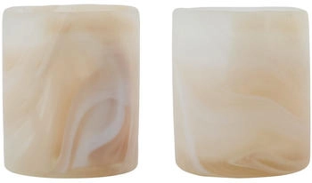House Doctor Kae Kerzenhalter Ø7x8 cm Beige