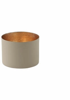 Gift Company Chennai Windlicht M sandstone/gold