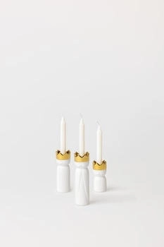 räder Königslichter Kerzenständer mini 3er Set