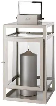 Fink Laterne 37cm braun