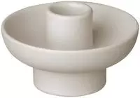 Blomus Kerzenhalter Vela, Beige, Keramik, 4 cm, zum Stellen, Dekoration, Kerzen &
