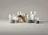 Blomus Calma Windlicht, Ø 7 cm, klar / magnet (2er-Set)